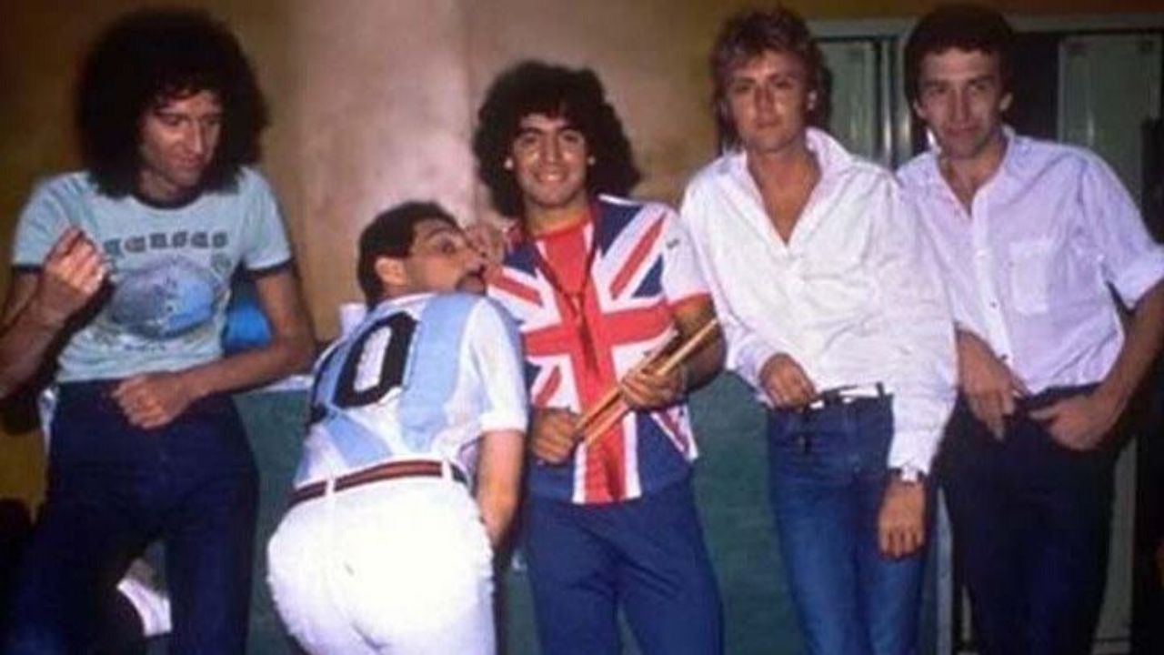 Queen w Maradona