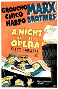 Poster do filme "A Night At The Opera"